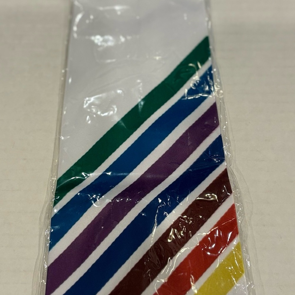 Elegant Striped Tie in Multicolor by Zazzle New in Package